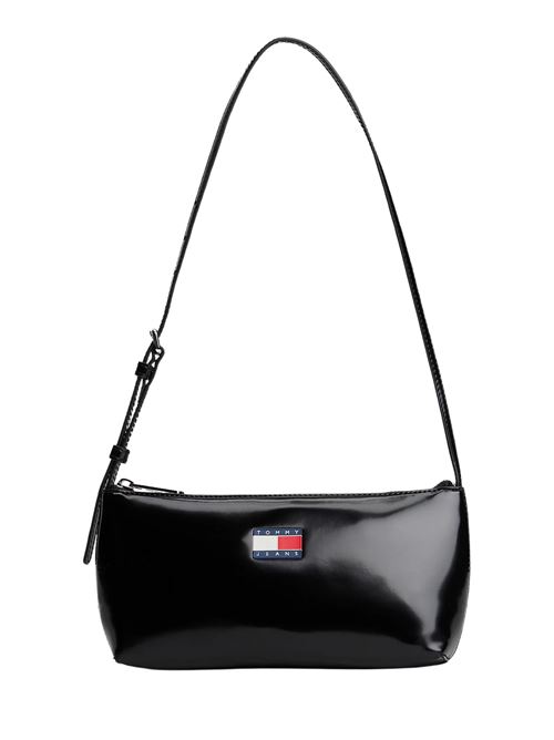 Borsa nera in poliuretano Tommy Jeans | AW0AW17866BDS